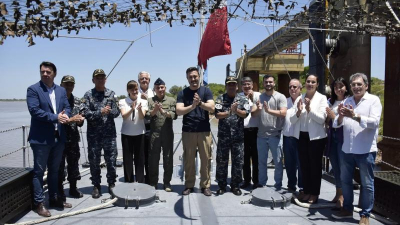 Schneider y Petri acompañaron la Campaña Sociosanitaria Fluvial 2024