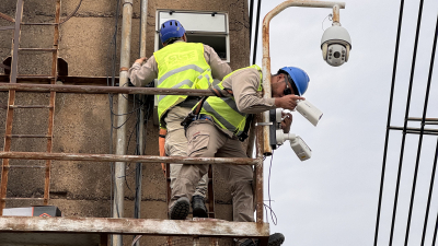 Optimizan tecnología de las cámaras instaladas en el Puente Belgrano