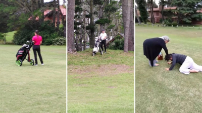 Una mujer fue atacada a palazos en un campo de golf de Pinamar mientras tomaba mate