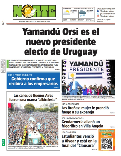 Edición del 25/11/2024