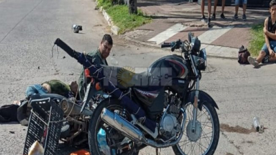 Otro motociclista muere en un choque frente al Club Sarmiento