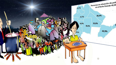 El pesebre y una Argentina dividida en dos