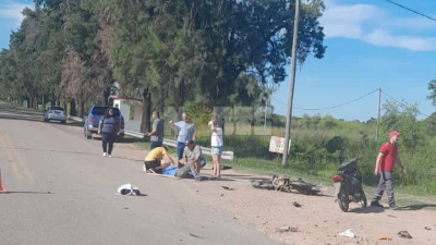 Motociclista falleció en accidente de tránsito en el acceso de Coronel Du Graty