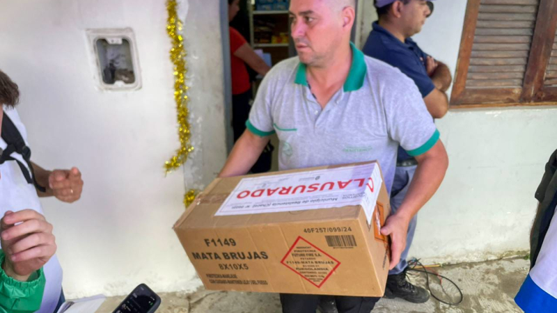 El municipio clausuró un local de venta ilegal de pirotecnia