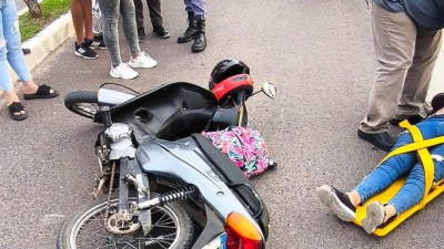 Puerto Vilelas: murió una mujer que cayó de su moto tras ser atacada por motochorros