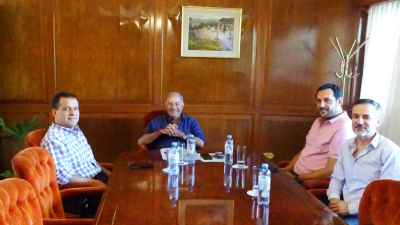 Autoridades del Colegio de Corredores Inmobiliarios del Chaco en NORTE