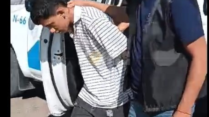 Atraparon a un delincuente que pateó y robó la moto a una agente municipal