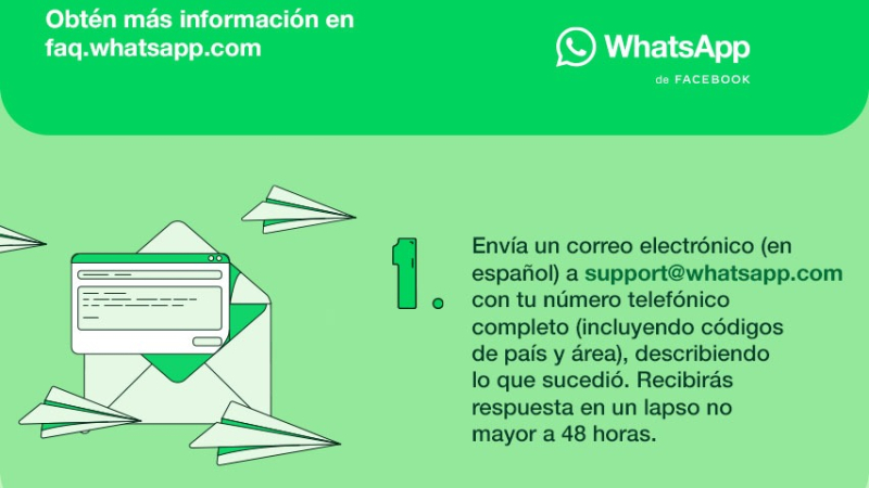 Advierten sobre el robo de cuentas de WhatsApp
