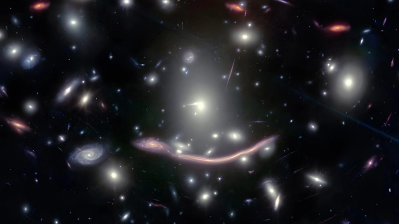 El telescopio James Webb y el descubrimiento del Arco del Dragón  