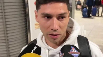Gonzalo Montiel expresó su felicidad por volver a vestir la camiseta de River