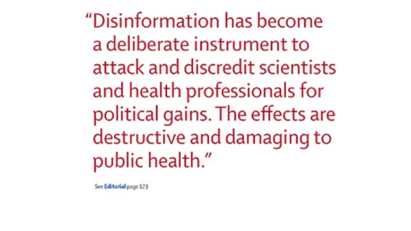 La salud en la era de la desinformación