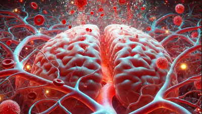 Cómo los microplásticos obstruyen el flujo en el cerebro