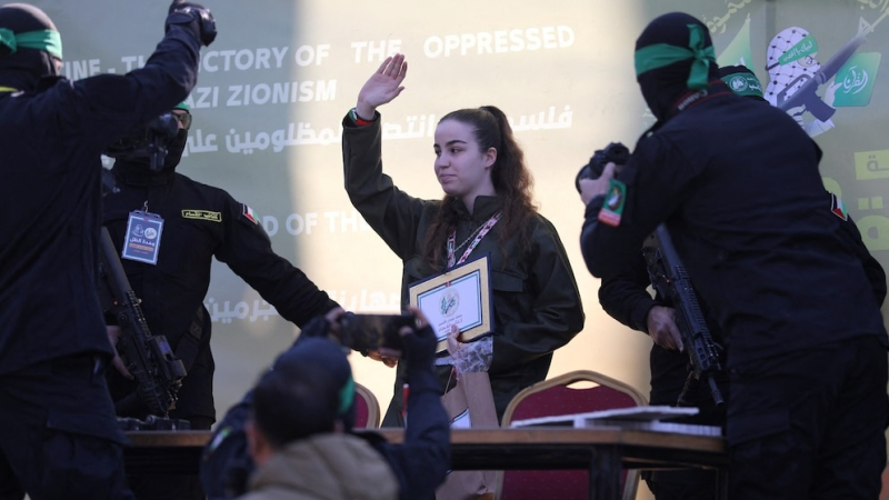 Hamas liberó a la rehén israelí Agam Berger