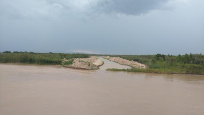 Alerta en el norte provincial por la crecida del río Bermejo, que lo acercará a su máximo nivel