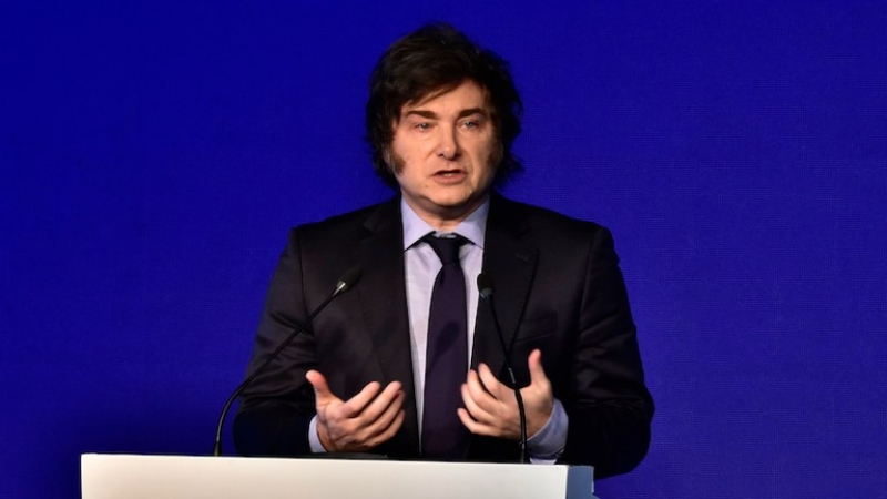 "Estamos en un récord de puestos de trabajo", afirmó Milei