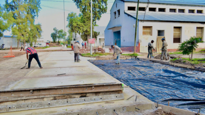 Avanzan las obras del hospital en San Martín y estarían listas para abril