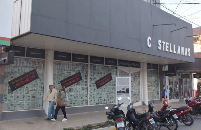Por la crisis, cerraron sus puertas tiendas Castellanas y Diarco en Sáenz Peña