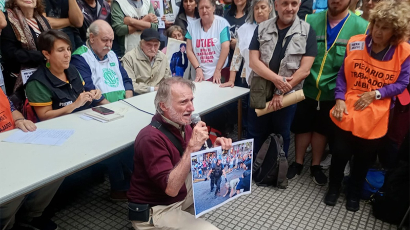 SiPreBA y Argra convocan a apoyar la protesta de los jubilados