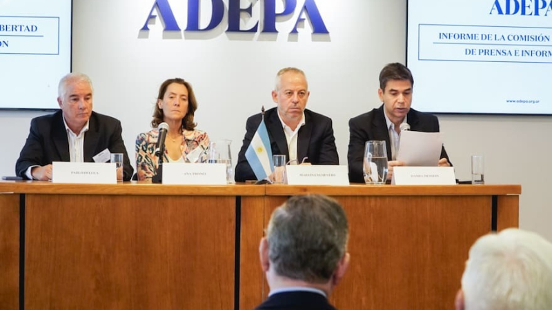 ADEPA: "señales preocupantes" para la libertad de prensa en la Argentina