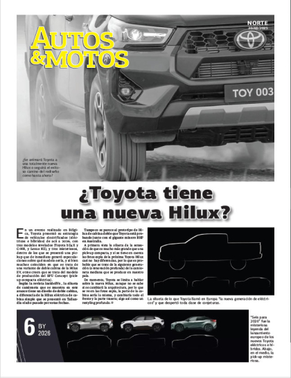 ¿Toyota tiene una nueva Hilux?