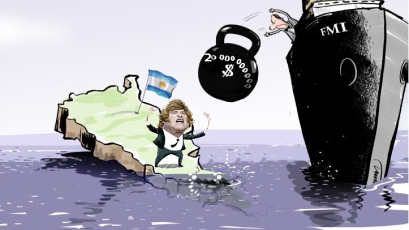 Argentina vuelve al Fondo de los problemas y Milei rompe el récord