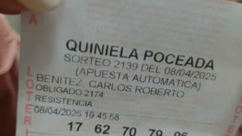 Jubilada se llevó un premio récord con un ticket automático