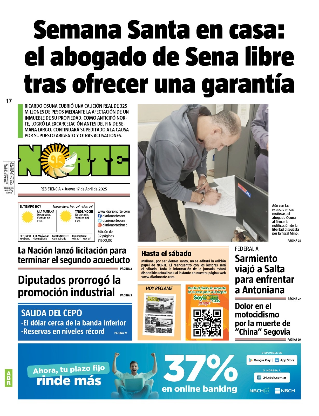 Edición del 17/04/2025