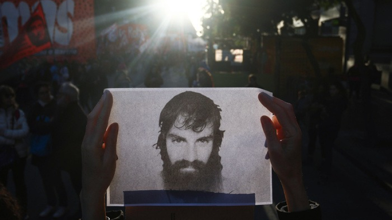 Santiago Maldonado: el cuerpo estuvo en tierra por un "corto tiempo"