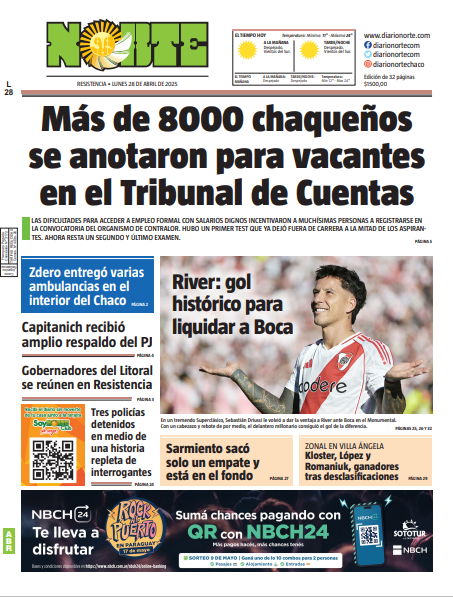 Edición del 28/04/2025