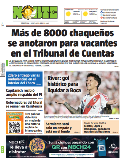 Edición del 28/04/2025