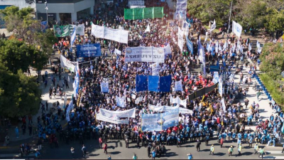 La CGT marchó por el Día del Trabajador y reafirmó su distancia con el Gobierno de Milei