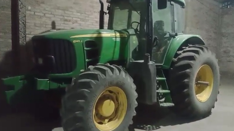 Secuestran tractor valuado en 100 mil dólares en el marco de causa por asociación ilícita fiscal