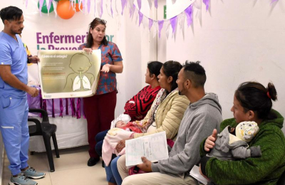 Campaña de vacunación contra el virus sincicial respiratorio