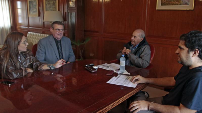 Ayala y Honcheruk con el Directorio de NORTE