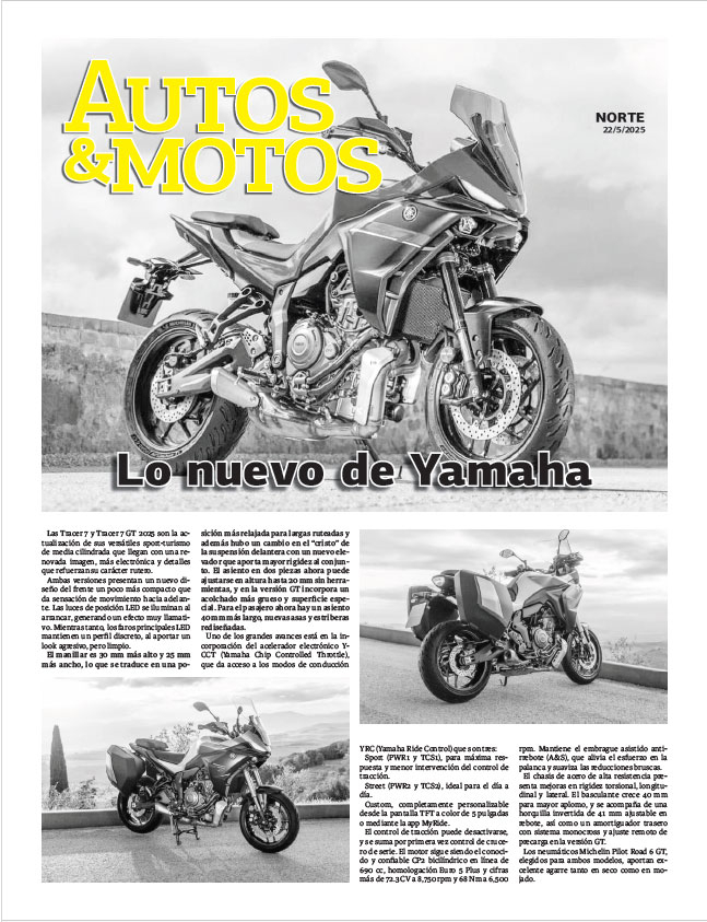 La nuevo d Yamaha
