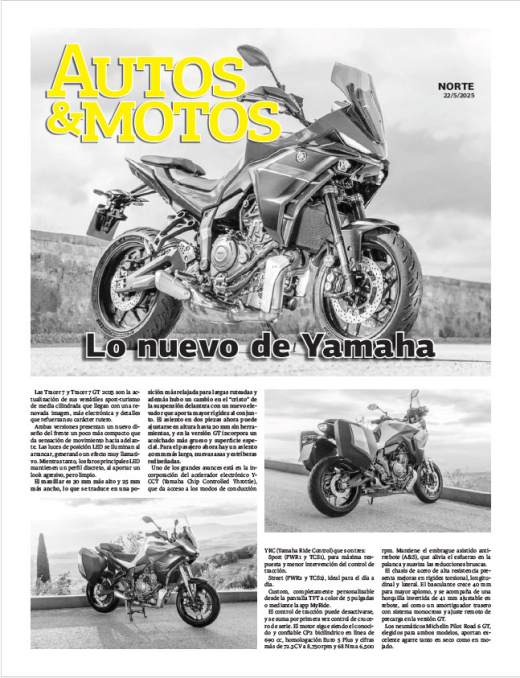 La nuevo d Yamaha