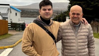 Aldo Leiva: "Volver a las islas profundiza mi principio de malvinizar el país"