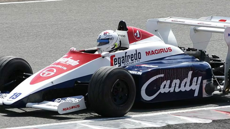 Un coleccionista restauró el primer F1 de Ayrton Senna