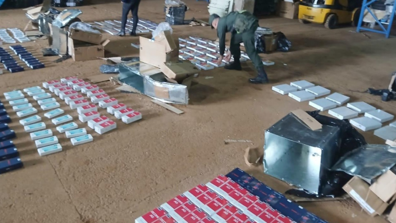 Golpe al contrabando en Corrientes: secuestran celulares y tablets por más de $161 millones
