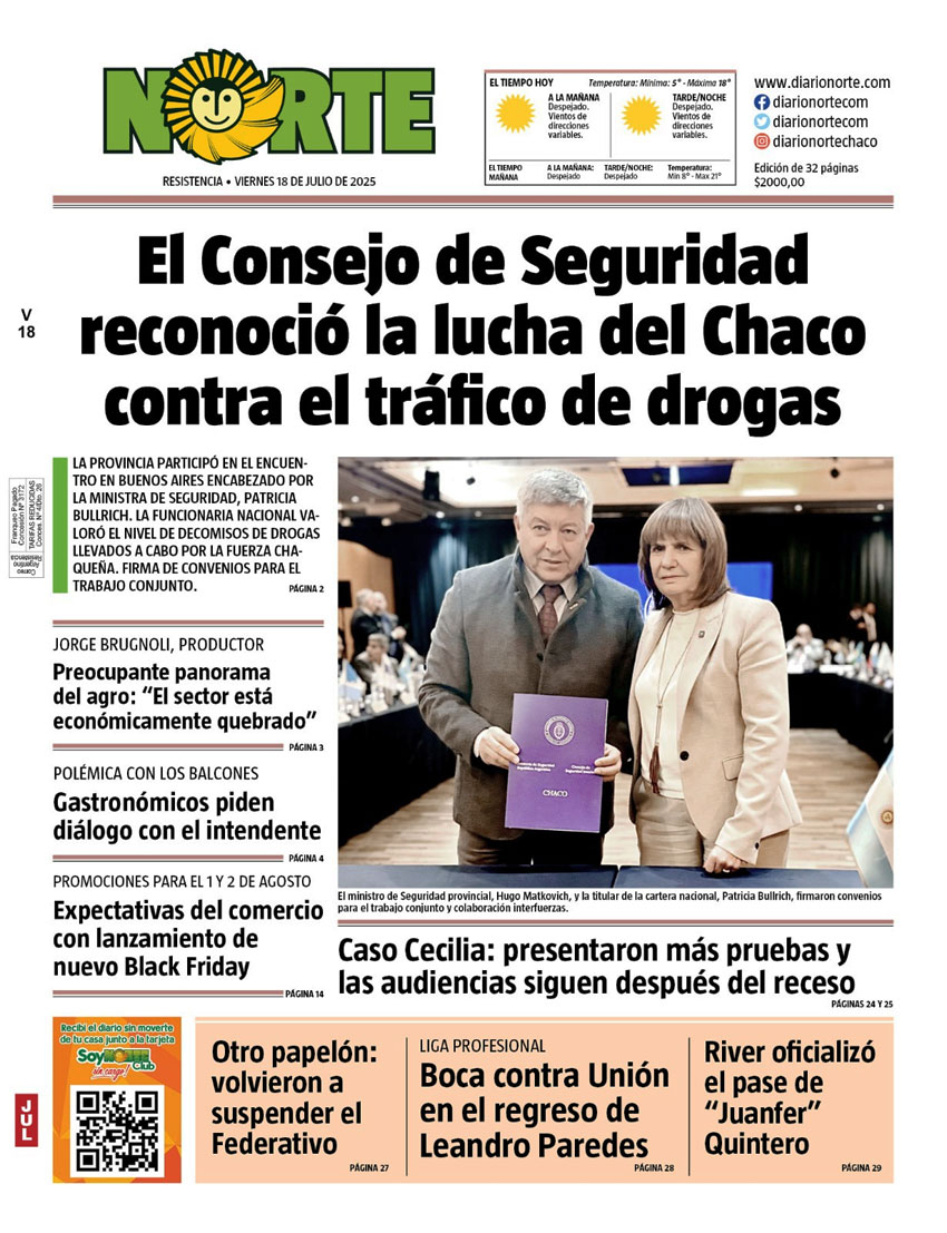 Edición del 18-07-2025