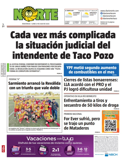 Edición del 21/07/2025