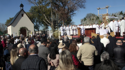 El Chaco vive un día histórico: bendicen el primer santuario de la Virgen de Schoenstatt