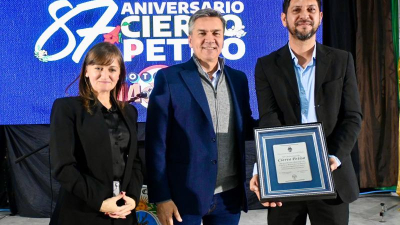 Ciervo Petiso celebró aniversario con convenio de obras para club deportivo