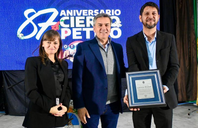 Ciervo Petiso celebró aniversario con convenio de obras para club deportivo