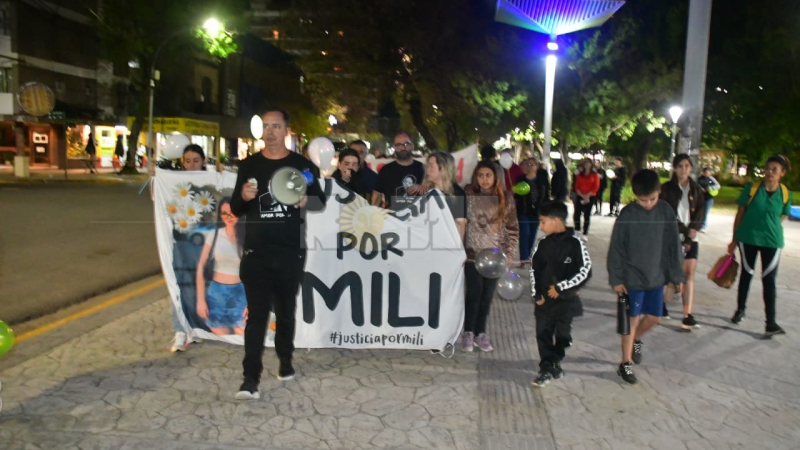La familia de Milagros Machuca se movilizó en pedido de justicia a seis meses de su trágica muerte