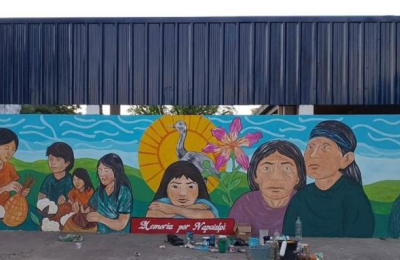 Mural por Napalpí, la voz que el tiempo no pudo callar