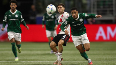 River peleó, pero cayó ante Palmeiras y quedó eliminado