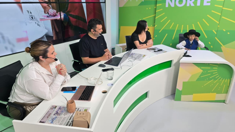 El cantante Ramiro Ayala visitó NORTE TV