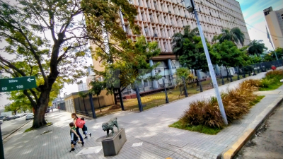Sábado ventoso y con buen tiempo en la capital del Chaco