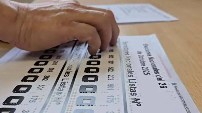 El Chaco, ejemplo en el voto autónomo de personas ciegas y disminuidas visuales